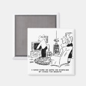 妻がテレビのリモコンを隠す マグネット (正面/裏面)