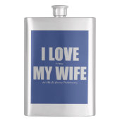 妻がパドルボーディングに行かせてくれると大好き フラスク (正面)