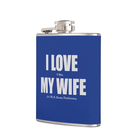 妻がパドルボーディングに行かせてくれると大好き フラスク (左)