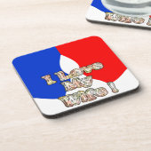 「妻が大好き」アートプリント コースター (左側)