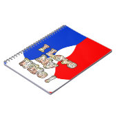 「妻が大好き」アートプリント ノートブック (左側)