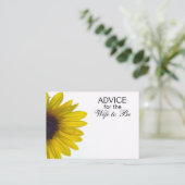 妻が巨大ひまわりカードになるアドバイス アドバイスカード (スタンド正面)