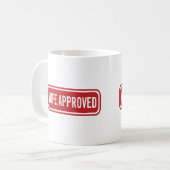 妻が承認したカップル コーヒーマグカップ (正面左)