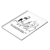 妻が腕をスリングで割る ノートブック (左側)