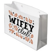 妻たちクラブ カントリー娘 ワイフエステティック ラージペーパーバッグ (裏面アングル)