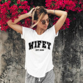 妻として2025年スタート！ 新婚Tシャツ Tシャツ