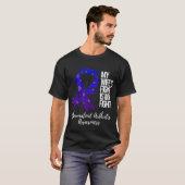 妻との戦いは関節リウマチAwの戦いだ Tシャツ (正面フル)