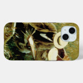 妻とスケッチするポール・ヘレウ Case-Mate iPhoneケース (裏面 (横))