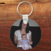 妻とベビーキーチェーン キーホルダー (正面)