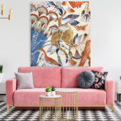 妻と沼地の狩り キャンバスプリント (インサイチュ (リビング))