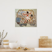 妻と沼地の狩り ポスター (キッチン)