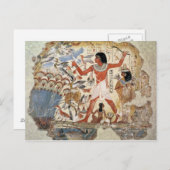 妻と沼地の狩り ポストカード (正面/裏面)