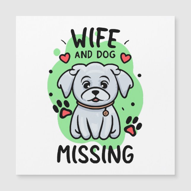 妻と犬が行方不明 (正面)