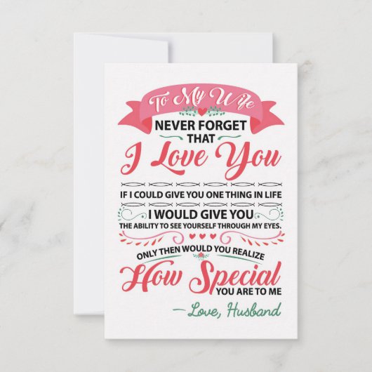 妻にとっての美術とは特別なもの 出欠カード (正面)