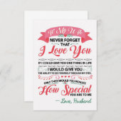 妻にとっての美術とは特別なもの 出欠カード (正面/裏面)