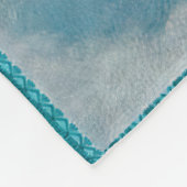 妻にとって天国は愛している フリースブランケット (角)