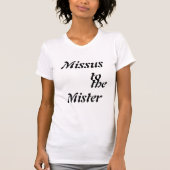 妻に夫 Tシャツ (正面)