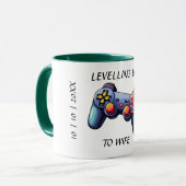 妻に平準化。新婚の花嫁ギフト マグカップ (正面左)