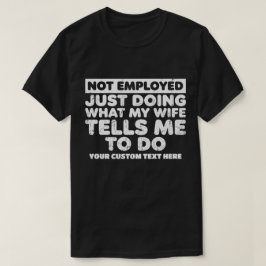 妻に従うだけの人生 Tシャツ