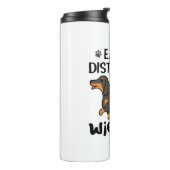 妻に気さくされるダシュント犬 タンブラー (回転左)