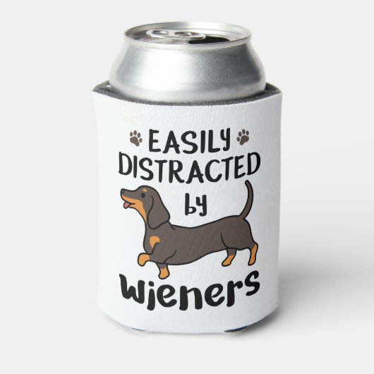 妻に気さくされるダシュント犬 缶クーラー (缶裏面)