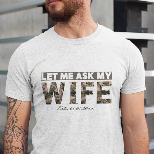 妻に聞いてみて メンズTシャツ Tシャツ