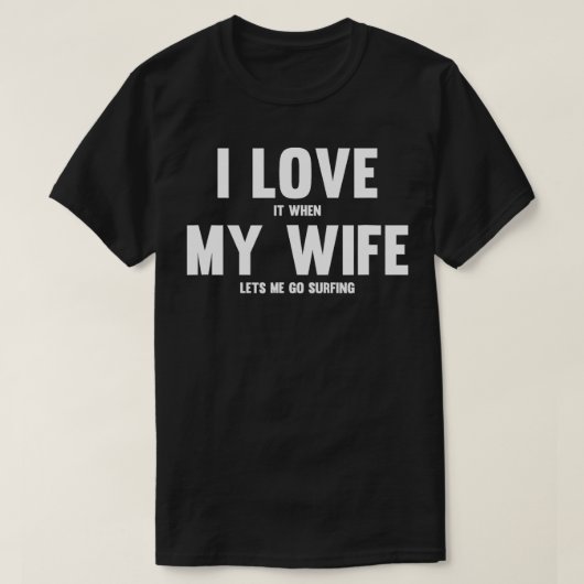 妻に許されたサーフィン Tシャツ (デザイン正面)