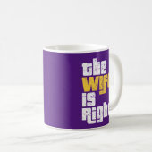 妻のおもしろいユーモア・マグ コーヒーマグカップ (正面右)