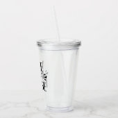 妻のお母さんのナースのグラフィック アクリルタンブラー (左)