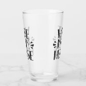 妻のお母さんのナースのグラフィック タンブラーグラス (右)