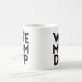 妻のお母さんDNPのナースの従業者の卒業のマグ コーヒーマグカップ (中央)