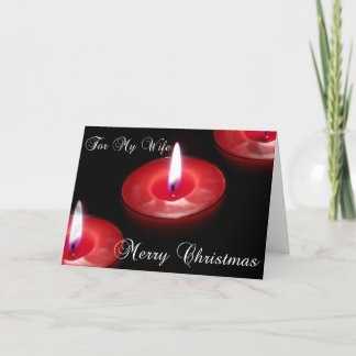 妻のためのクリスマスカード シーズンカード