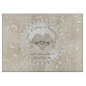 妻のための年パーソナライズな記念日のギフト カッティングボード (正面)