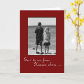 妻のための誕生日- True Love カード (黄色い花)