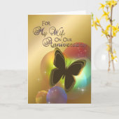 妻のため カード (黄色い花)