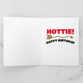 妻のガールフレンド用の誕生日ビッグカード カード (内部)