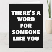 妻のガールフレンド用の誕生日ビッグカード カード (正面)