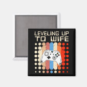 妻のゲームエンゲージメントレベルアップ！婚約発表 マグネット (正面/裏面)