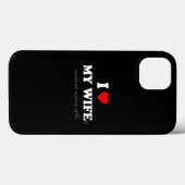 妻のサンドウィッチメイキングが大好き Case-Mate iPhoneケース (裏面 (横))