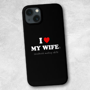 妻のサンドウィッチメイキングが大好き iPhone 13ケース