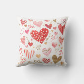 妻のシエレガントッモダンク·スクリプト·レッパーソナライズされたド クッション (裏面)