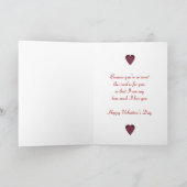 妻のバレンタイン シーズンカード (内部)