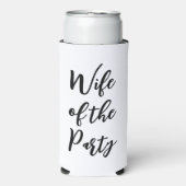 妻のパーティーバチェロレッテウィークエンドヘンパーティー スリム缶クーラー (Seltzer正面)