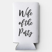 妻のパーティーバチェロレッテウィークエンドヘンパーティー スリム缶クーラー (裏面)