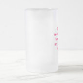 妻のビールガラス フロストグラスビールジョッキ (中央)