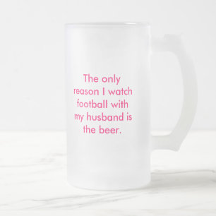 妻のビールガラス フロストグラスビールジョッキ