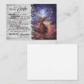 妻のブレーバーが愛した妻の芸術 名刺 (正面/裏面)