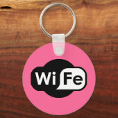 妻のロゴ キーホルダー (正面)