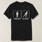 妻のローラおもしろいーダービーギフト Tシャツ (デザイン正面)