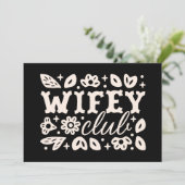 妻の会のカウボーイ ダーク ウェスタン ロマンス 黒 招待状 (スタンド正面)